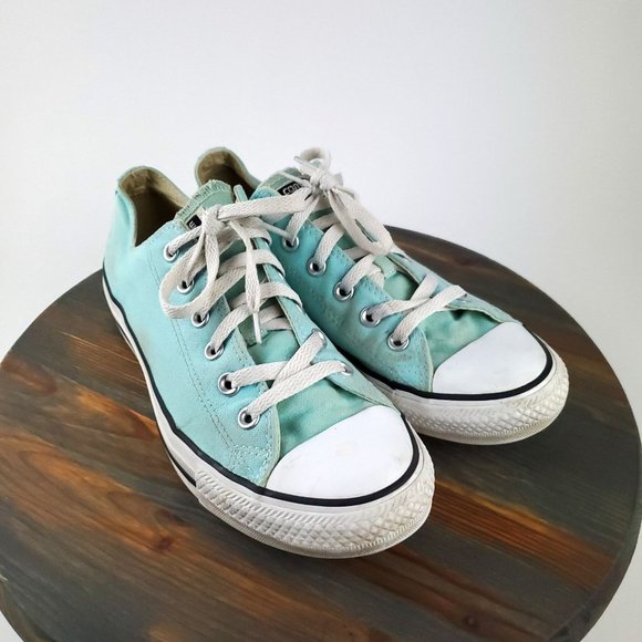 CONVERSE All Star Sneakers Light Blue Womens 10 Mens 8 - Picture 1 of 7